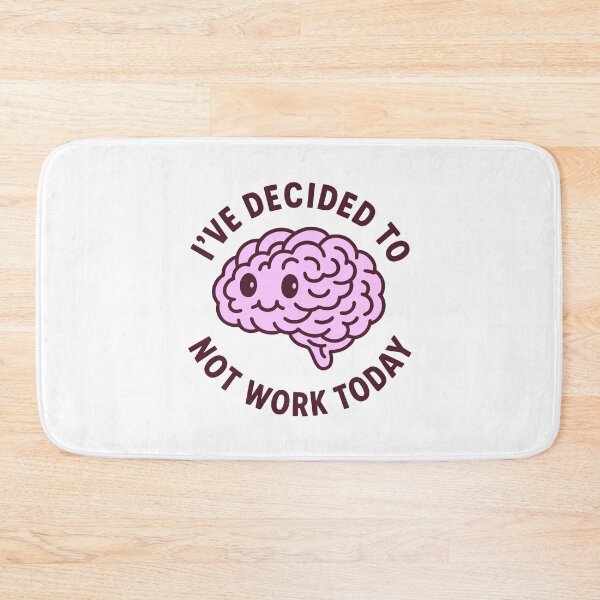 Item preview, Vintage Funny Cute Lazy Procrastination Brain Humor designed and sold by LuveeTuffCo.