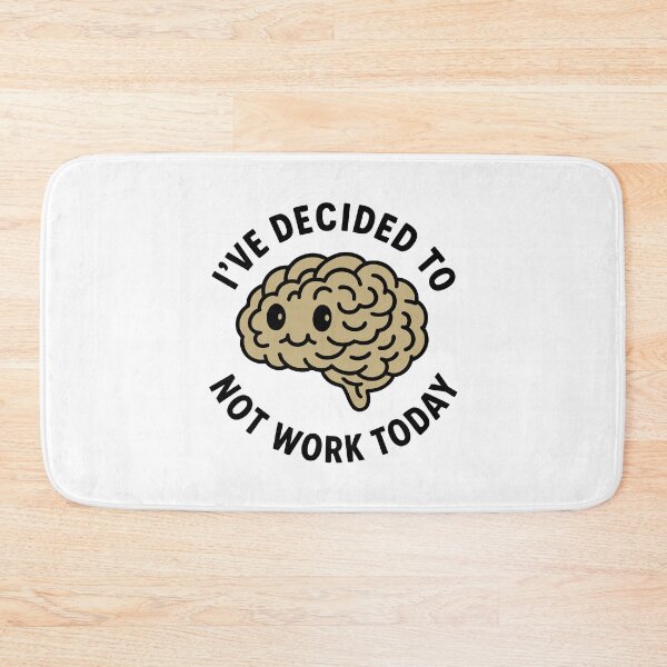 Item preview, Vintage Funny Cute Lazy Brain Humor Art Graphic designed and sold by LuveeTuffCo.
