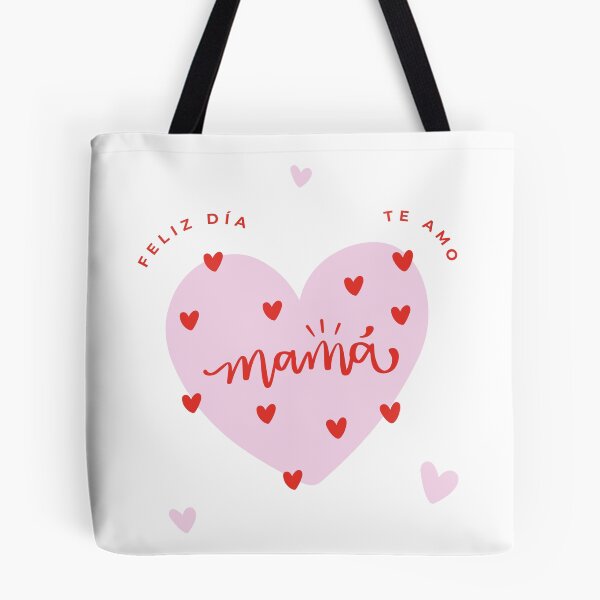 Item preview, Feliz día Mamá te amo Happy Mother’s Day Heart designed and sold by OVERSAI.