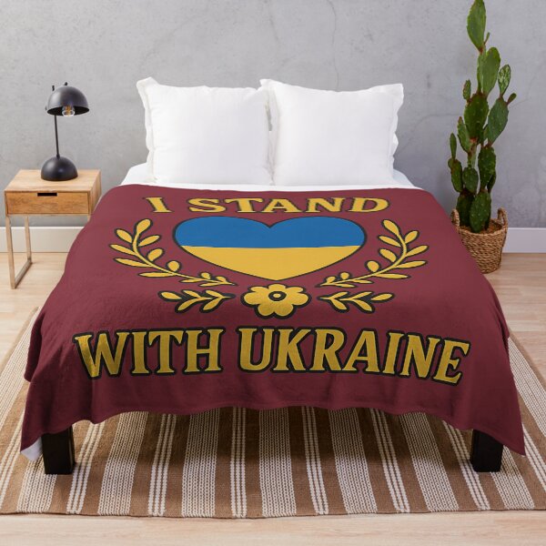 Item preview, I Stand with Ukraine designed and sold by Orca Chuckle Studios.