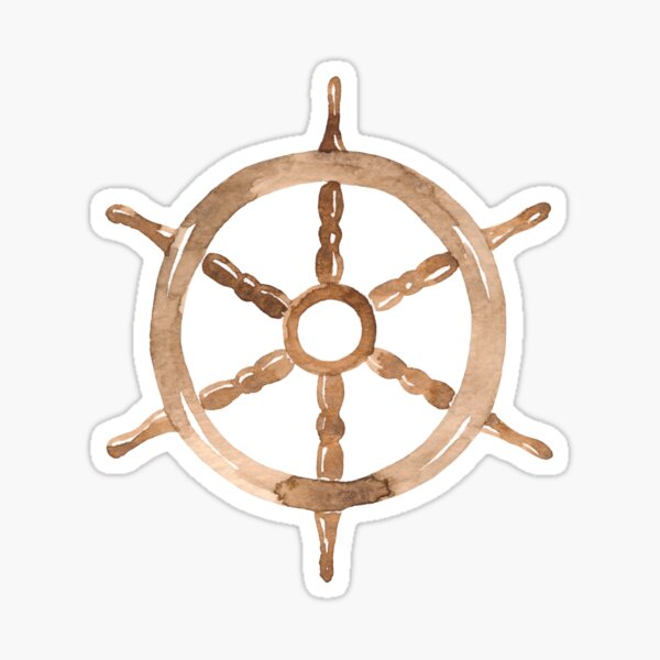 Item preview, Nautical Ship Wheel designed and sold by Pinprint.