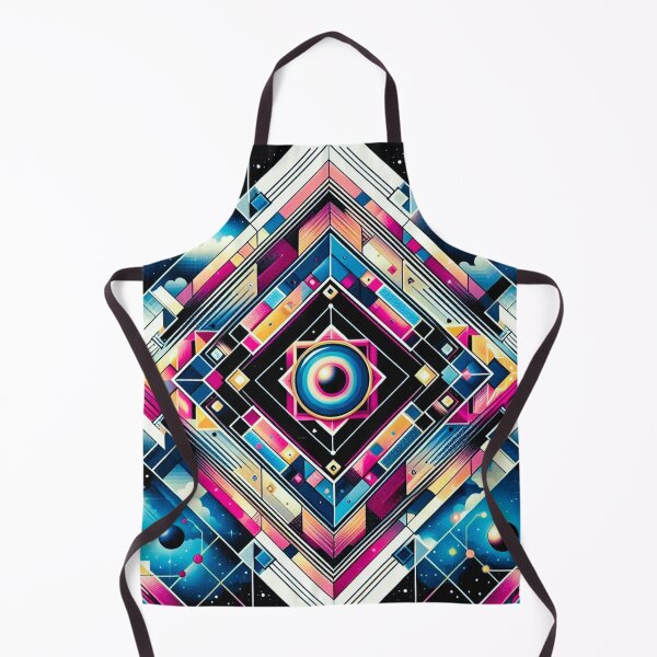 Item preview, colorful geometric decorative pattern designed and sold by Dogandesighn.
