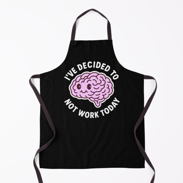 Item preview, Vintage Funny Cute Lazy Doodle Brain Humor Art designed and sold by LuveeTuffCo.
