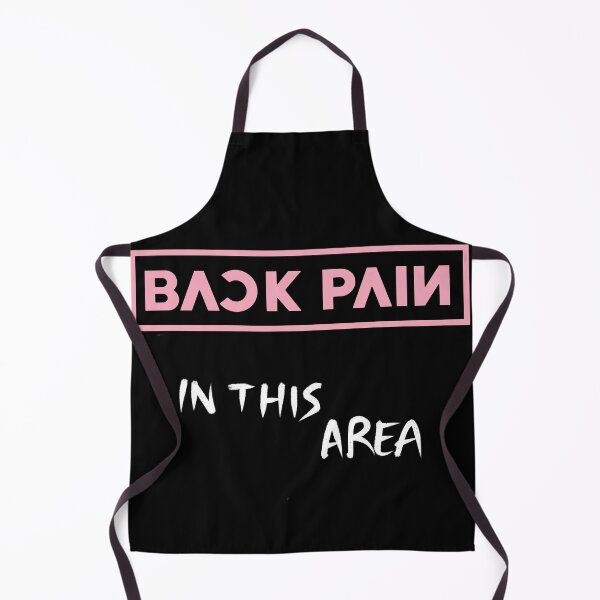 Item preview, Back Pain in this area - Meme color palette Black Pink v.3 designed and sold by incloudines.