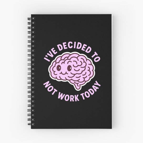 Item preview, Vintage Funny Cute Lazy Sleepy Brain Humor Art designed and sold by LuveeTuffCo.