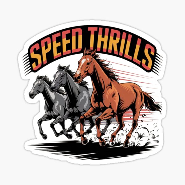 Item preview, Horse Racing Graphic  designed and sold by Tshirtpedia.
