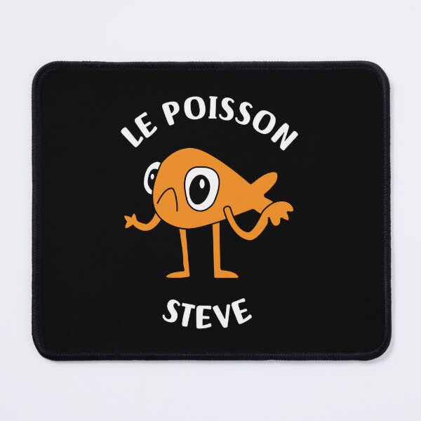 Item preview, Le Poisson Steve Funny Fish Meme designed and sold by Shaun-Arts.