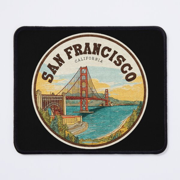 Item preview, Vintage San Francisco California Design designed and sold by GoodOldVintage.