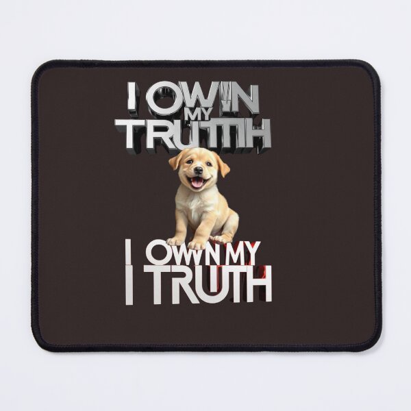 Item preview, I OWN MY TRUTH – Bold 3D T-Shirt Design designed and sold by Mikel-empire.