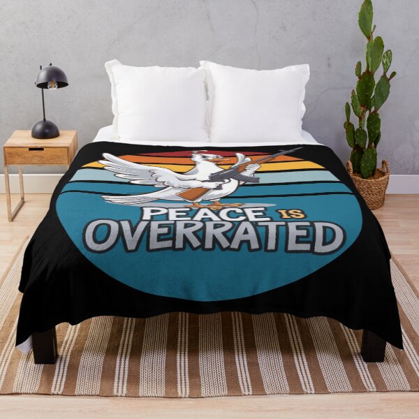 Item preview, Peace is overrated funny designed and sold by SidTastic .