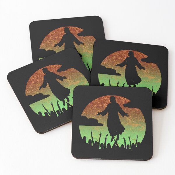 Item preview, Jesus Ascending Silhouette – Ascension Day Tribute Design | Red & Green designed and sold by ZechJohnRB.