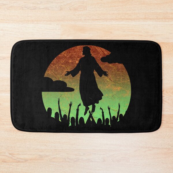Item preview, Jesus Ascending Silhouette – Ascension Day Tribute Design | Red & Green designed and sold by ZechJohnRB.