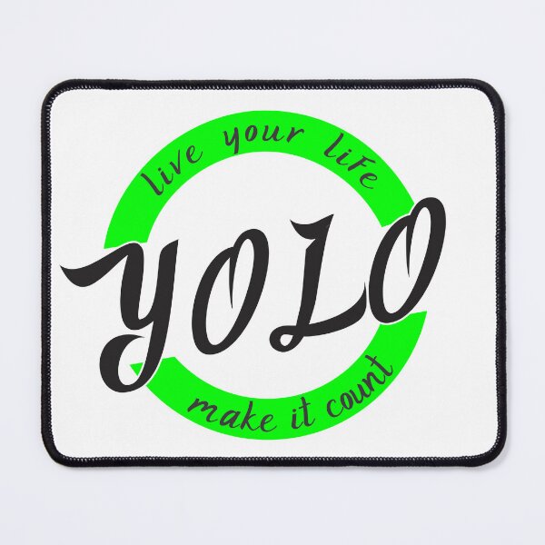 Item preview, YOLO - Green designed and sold by Muggio.