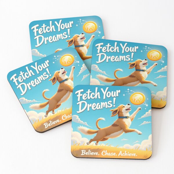 Item preview, Dogs - Fetch Your Dreams!  designed and sold by nhk999.