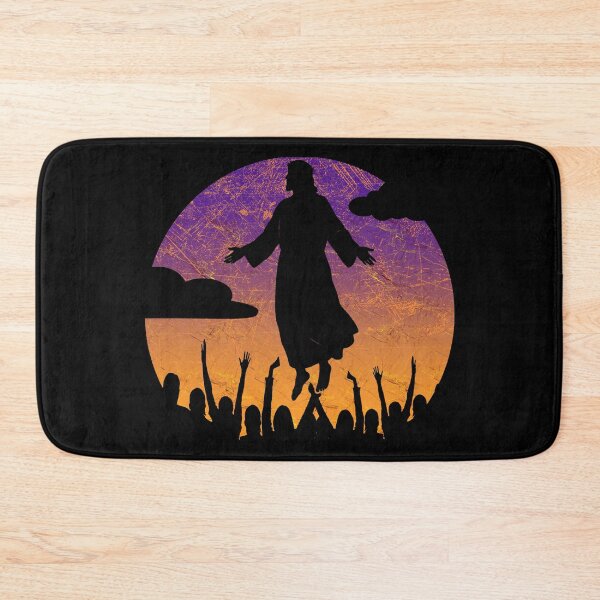 Item preview, Jesus Ascending Silhouette – Ascension Day Tribute Design | purple and Orange designed and sold by ZechJohnRB.