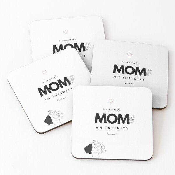 Item preview, A Word: Mom. An infinity love designed and sold by OVERSAI.