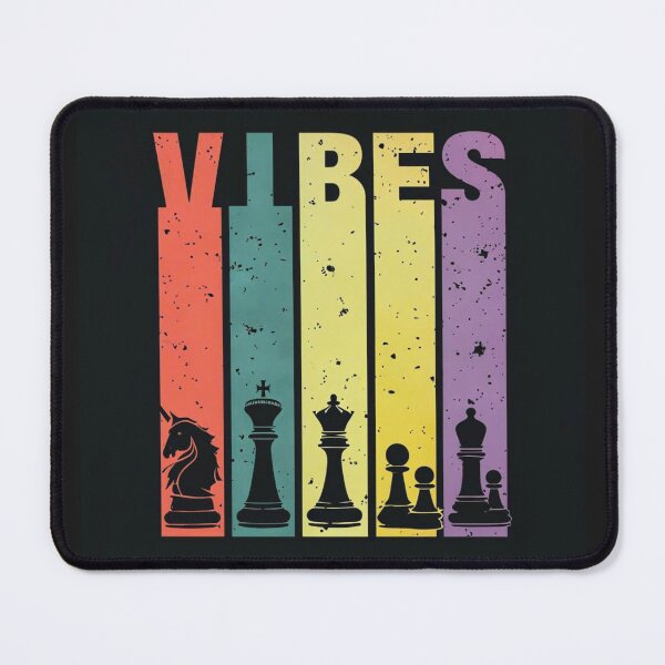 Item preview, Vibes – Bold & Colorful Chess-Inspired Design designed and sold by cosmos4urlife.