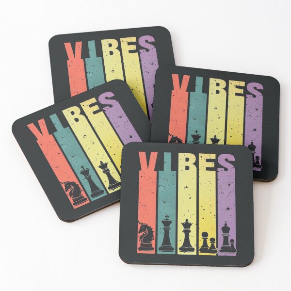 Item preview, Vibes – Bold & Colorful Chess-Inspired Design designed and sold by cosmos4urlife.