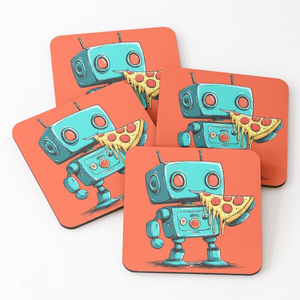 Item preview, Pizza Robot designed and sold by HungrYeti.