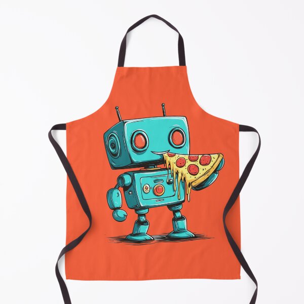 Item preview, Pizza Robot designed and sold by HungrYeti.