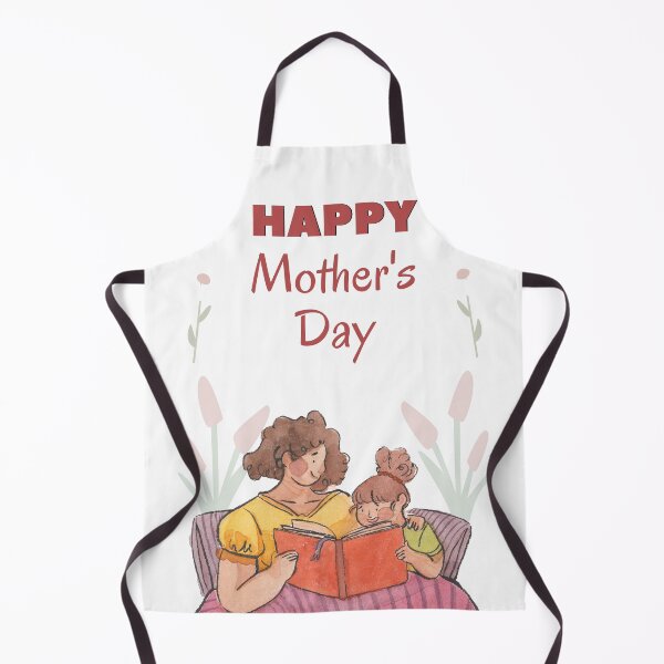 Item preview, Happy Mother’s Day mom reading a book designed and sold by OVERSAI.