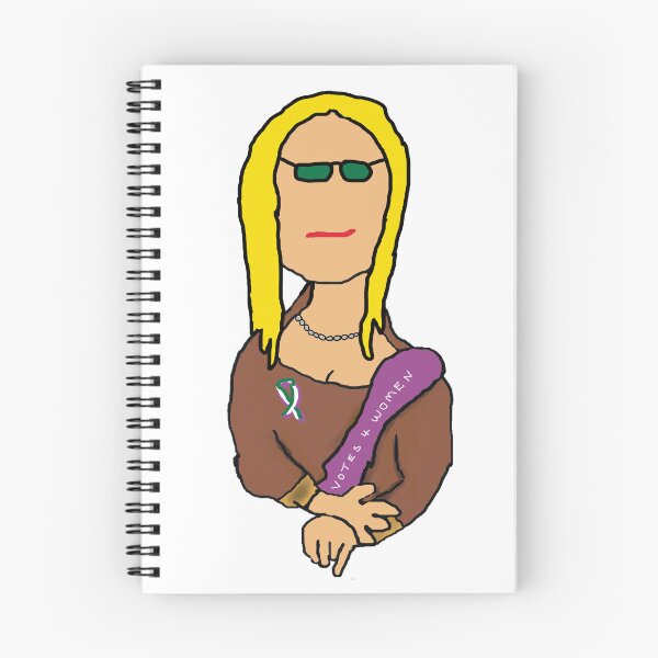 Item preview, Suffragette Mona Lisa designed and sold by Mark-Ewbie.