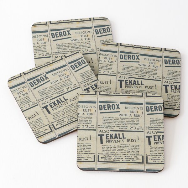 Item preview, 1940s British Rust Remover Advert designed and sold by thelittleforest.
