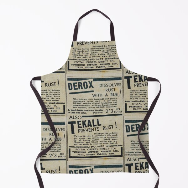 Item preview, 1940s British Rust Remover Advert designed and sold by thelittleforest.