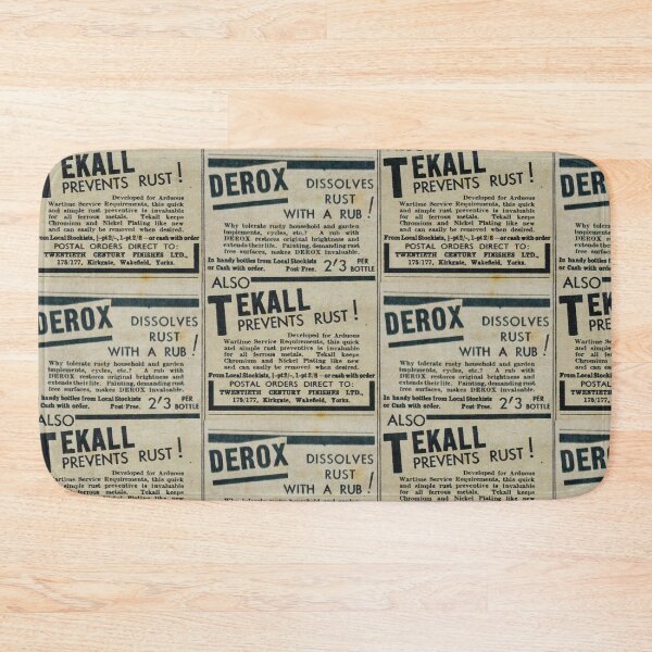 Item preview, 1940s British Rust Remover Advert designed and sold by thelittleforest.