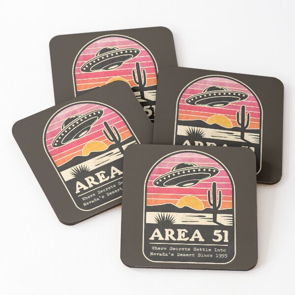 Item preview, Area 51 Retro Patch designed and sold by stormstyles.