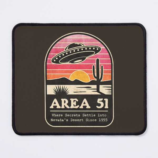 Item preview, Area 51 Retro Patch designed and sold by stormstyles.