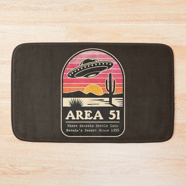 Item preview, Area 51 Retro Patch designed and sold by stormstyles.