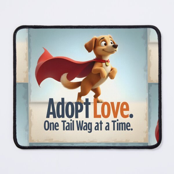 Item preview, Adopt Love - One Tail Wag at a Time | designed and sold by nhk999.