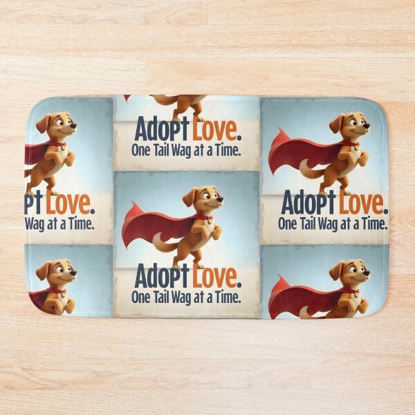 Item preview, Adopt Love - One Tail Wag at a Time | designed and sold by nhk999.