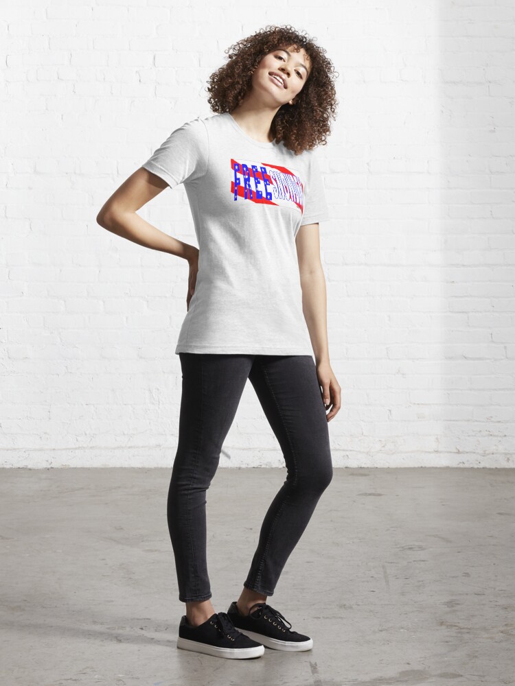 Alternate view of Free Snowden Essential T-Shirt