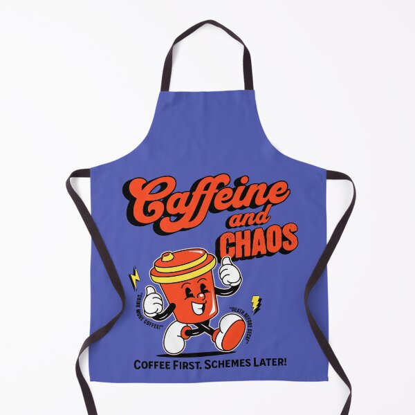 Item preview, Caffeine and CHAOS - Coffee First. Schemes Later! designed and sold by scooterbaby.