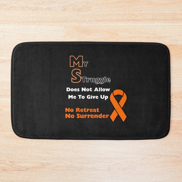 Item preview, Multiple Sclerosis No Retreat No Surrender  designed and sold by JRXFoundation.