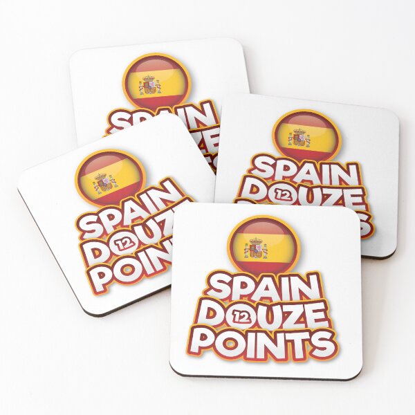 Item preview, Spain Douze Points - Espana - Eurovision Song Contest  - 12 Points - ESC2025  - Esa Diva - Melody designed and sold by Vision-Tees.