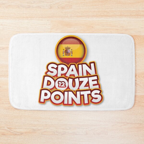 Item preview, Spain Douze Points - Espana - Eurovision Song Contest  - 12 Points - ESC2025  - Esa Diva - Melody designed and sold by Vision-Tees.