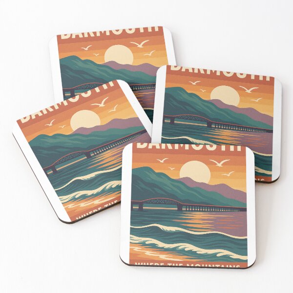 Item preview, Barmouth – Where the Mountains Meet the Sea designed and sold by kablon art ⭐⭐⭐⭐.
