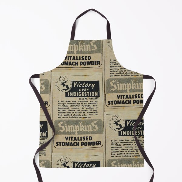 Item preview, British 1940s Stomach Powder Indigestion Advert designed and sold by thelittleforest.