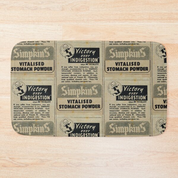 Item preview, British 1940s Stomach Powder Indigestion Advert designed and sold by thelittleforest.