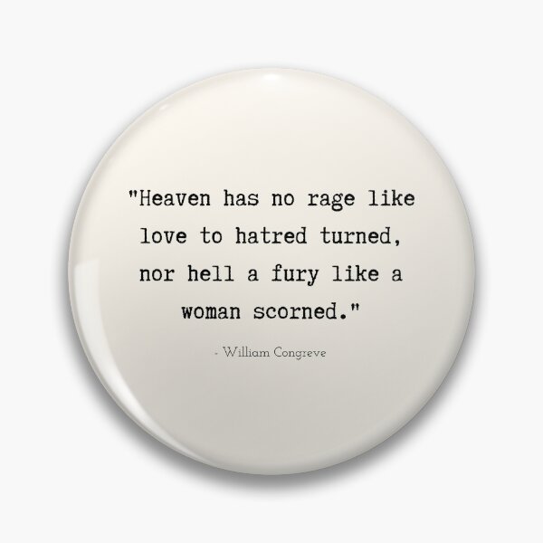 Item preview, A Quote about Love by William Congreve designed and sold by Poemit.
