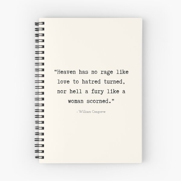 Item preview, A Quote about Love by William Congreve designed and sold by Poemit.