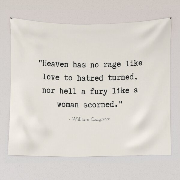 Item preview, A Quote about Love by William Congreve designed and sold by Poemit.