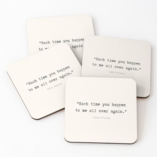 Item preview, A Quote about Love by Edith Wharton designed and sold by Poemit.