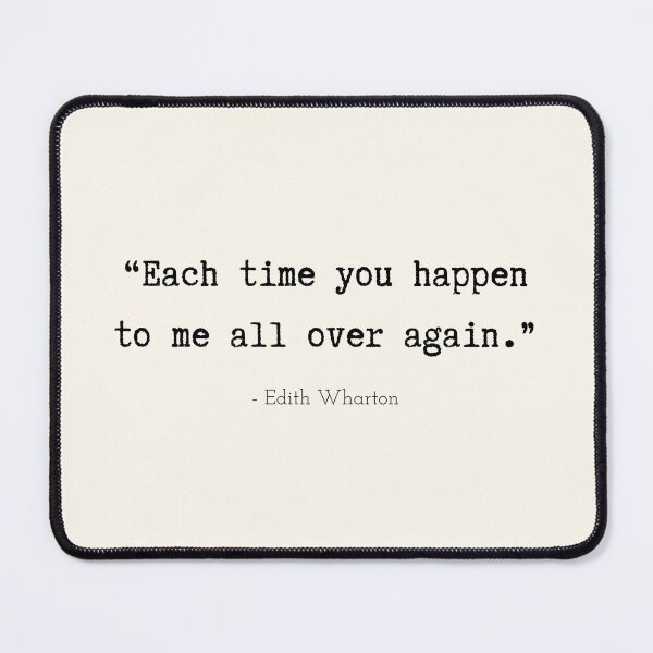 Item preview, A Quote about Love by Edith Wharton designed and sold by Poemit.