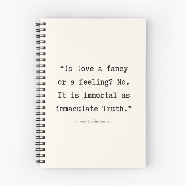 Item preview, A Quote about Love by Percy Bysshe Shelley designed and sold by Poemit.