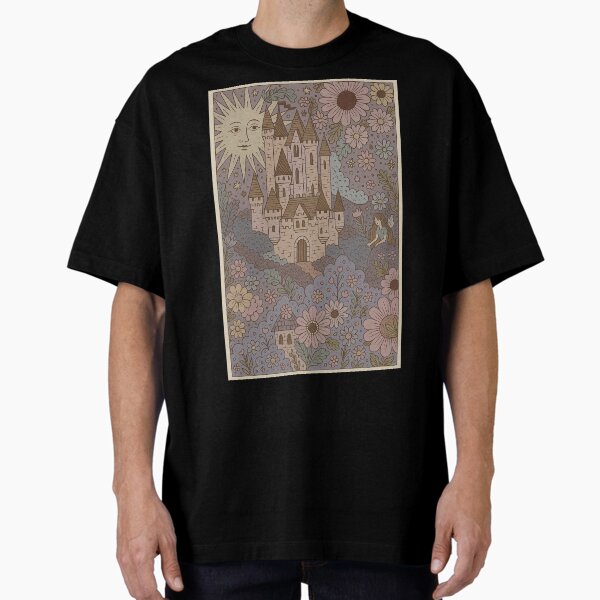 Item preview, Fairy Tale Castle in Floral Forest designed and sold by weirdfishes123.