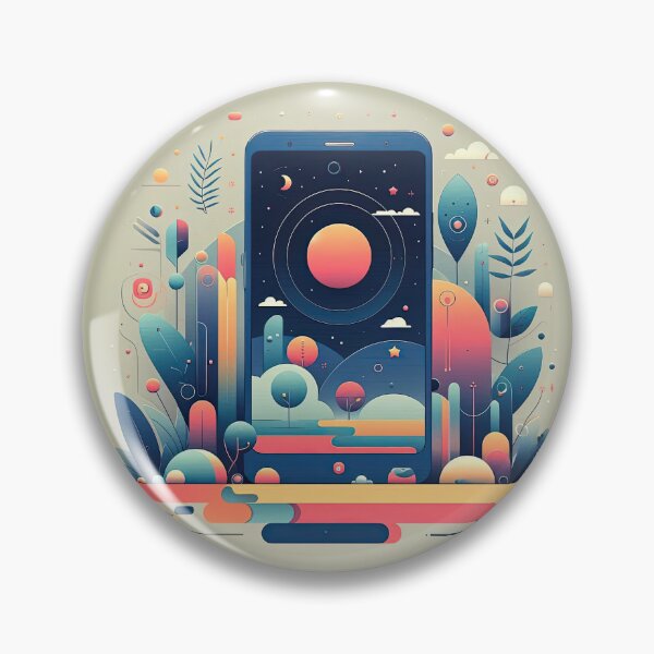 Item preview, Mobile Phone Minimalism Art Style designed and sold by artofuniverse.